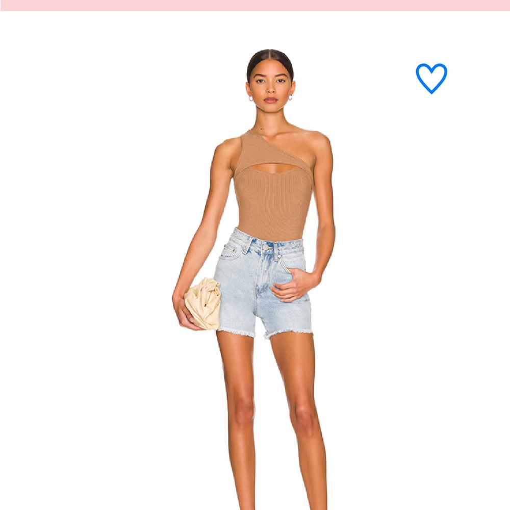 Superdown Sandra One Shoulder Bodysuit